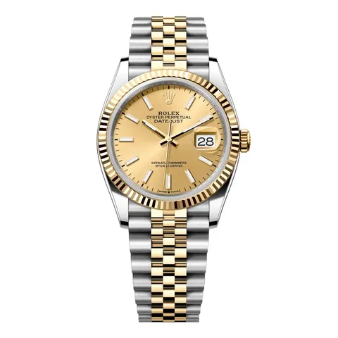 Đồng Hồ Rolex Datejust 36 126231-0015 Oystersteel và vàng Everose