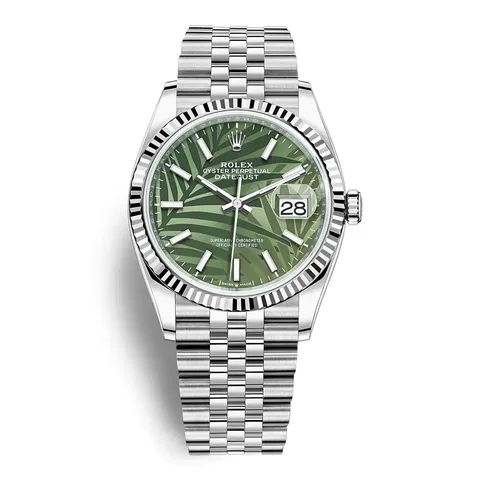 Rolex Datejust 36 126234-0047 Oystersteel và vàng trắng 2021