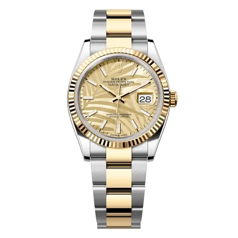 Đồng Hồ Rolex Datejust 36 126233-0038 Oystersteel và vàng vàng 2021
