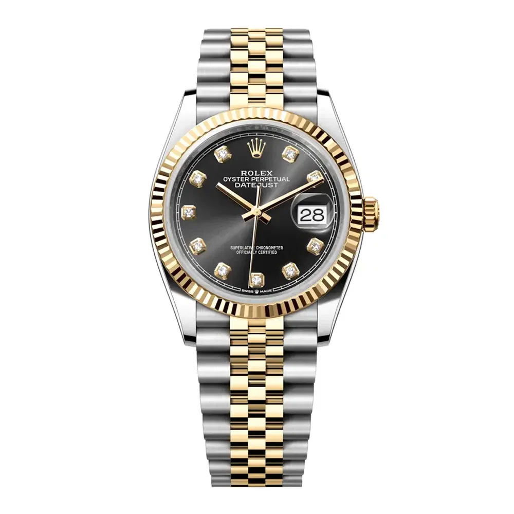 Đồng Hồ Rolex Datejust 36 126233-0021 Oystersteel và vàng vàng Đồng Hồ Rolex Datejust 36 126233-0021 Oystersteel và vàng vàng