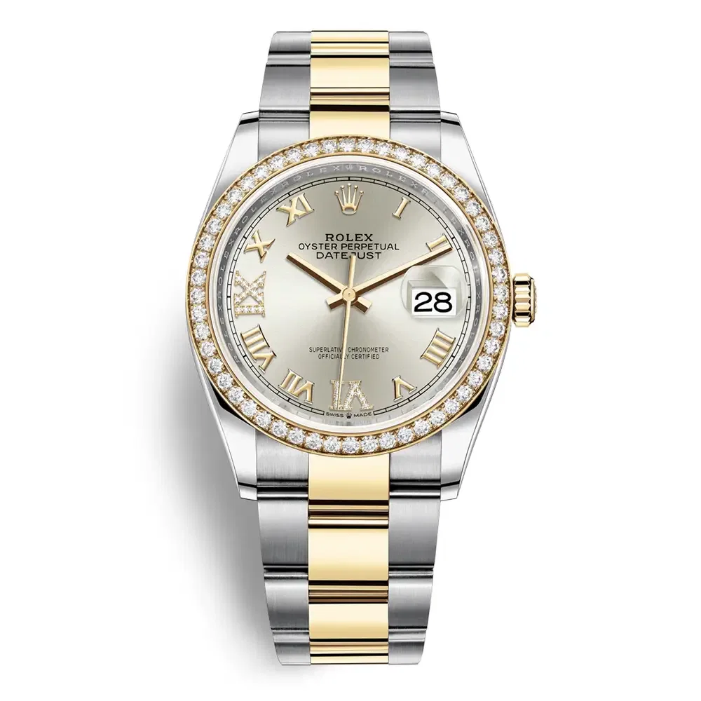 Đồng Hồ Rolex Datejust 36 126283rbr-0018 Oystersteel và vàng vàng Đồng Hồ Rolex Datejust 36 126283rbr-0018 Oystersteel và vàng vàng
