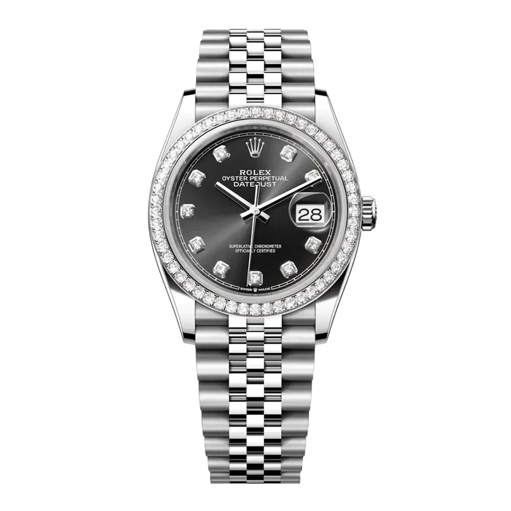 Đồng Hồ Rolex Datejust 36 126284rbr-0019 Oystersteel và vàng trắng Đồng Hồ Rolex Datejust 36 126284rbr-0019 Oystersteel và vàng trắng