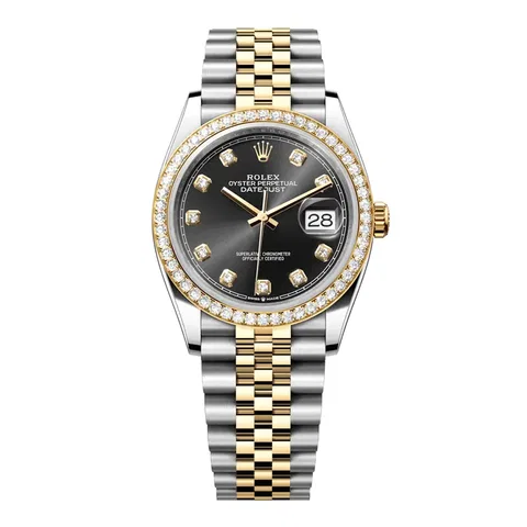 Rolex Datejust 36 126283rbr-0007 Oystersteel và vàng vàng