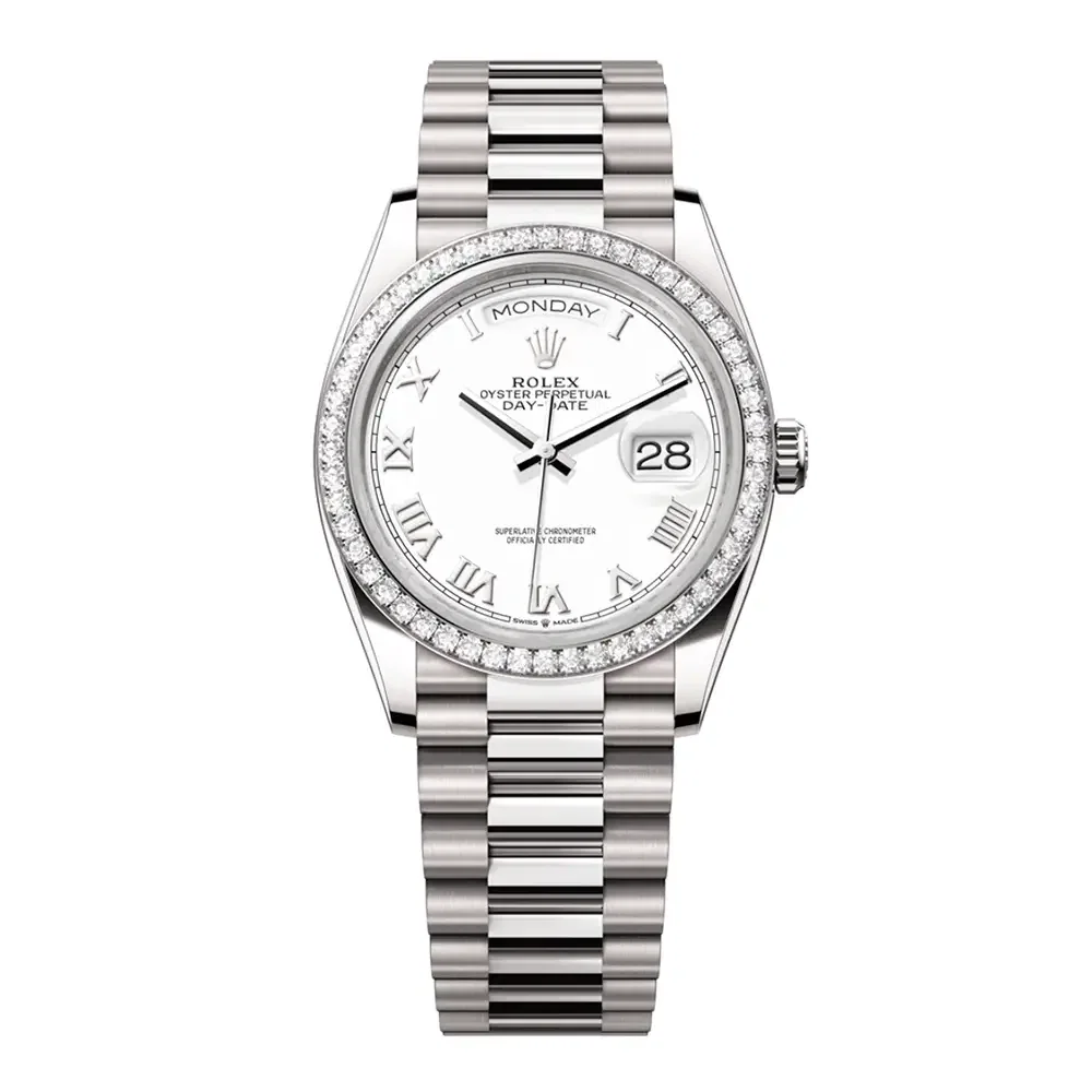Đồng Hồ Rolex Day-Date 128349RBR-0025 Vàng trắng 2020 Đồng Hồ Rolex Day-Date 128349RBR-0025 Vàng trắng 2020