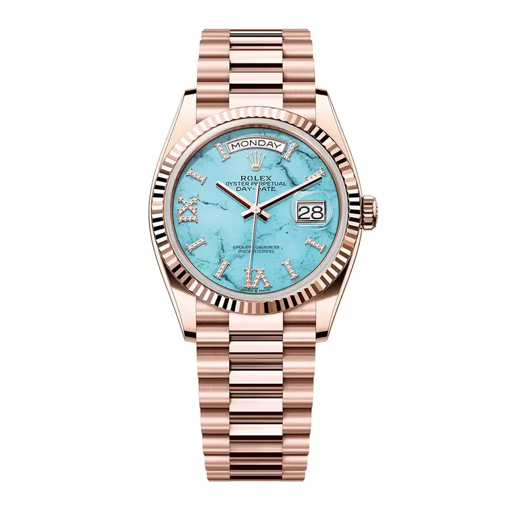 Đồng Hồ Rolex Day-Date 128235-0064 Vàng hồng 2023 Đồng Hồ Rolex Day-Date 128235-0064 Vàng hồng 2023
