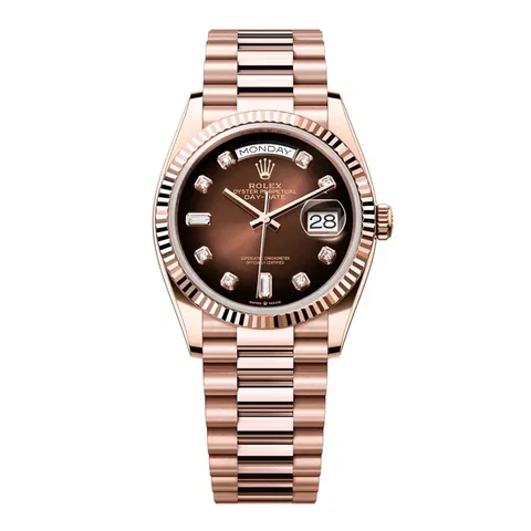Rolex Day-Date 128235-0037 Vàng hồng
