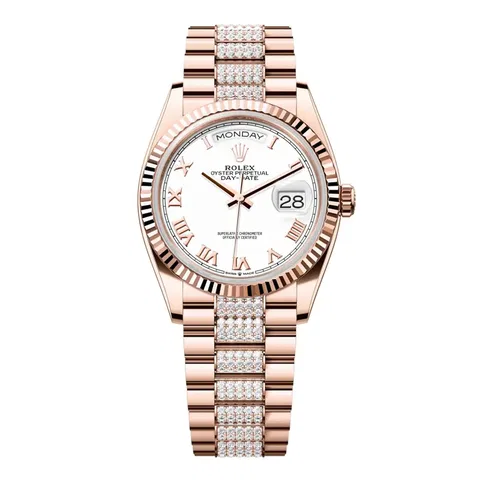 Rolex Day-Date 128235-0053 Vàng hồng