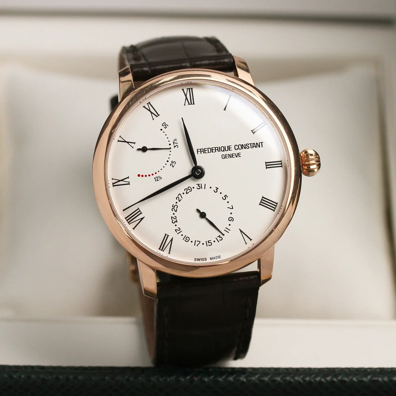 Đồng Hồ Frederique Constant Slimline Power Reserve FC-723WR3S4 Frederique Constant Slimline Power Reserve FC-723WR3S4