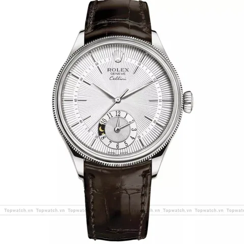 Rolex Cellini 50529-0009 Dual Time Watch 39mm