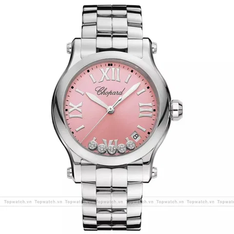 Chopard Happy Sport Quartz Pink Watch 36mm