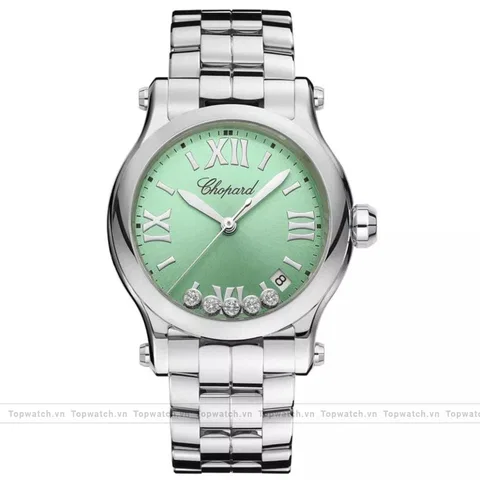 Chopard Happy Sport Quartz Green Watch 36mm