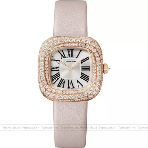 Cartier Coussin WJCS0005 Diamonds Watch 30.4x31.1mm