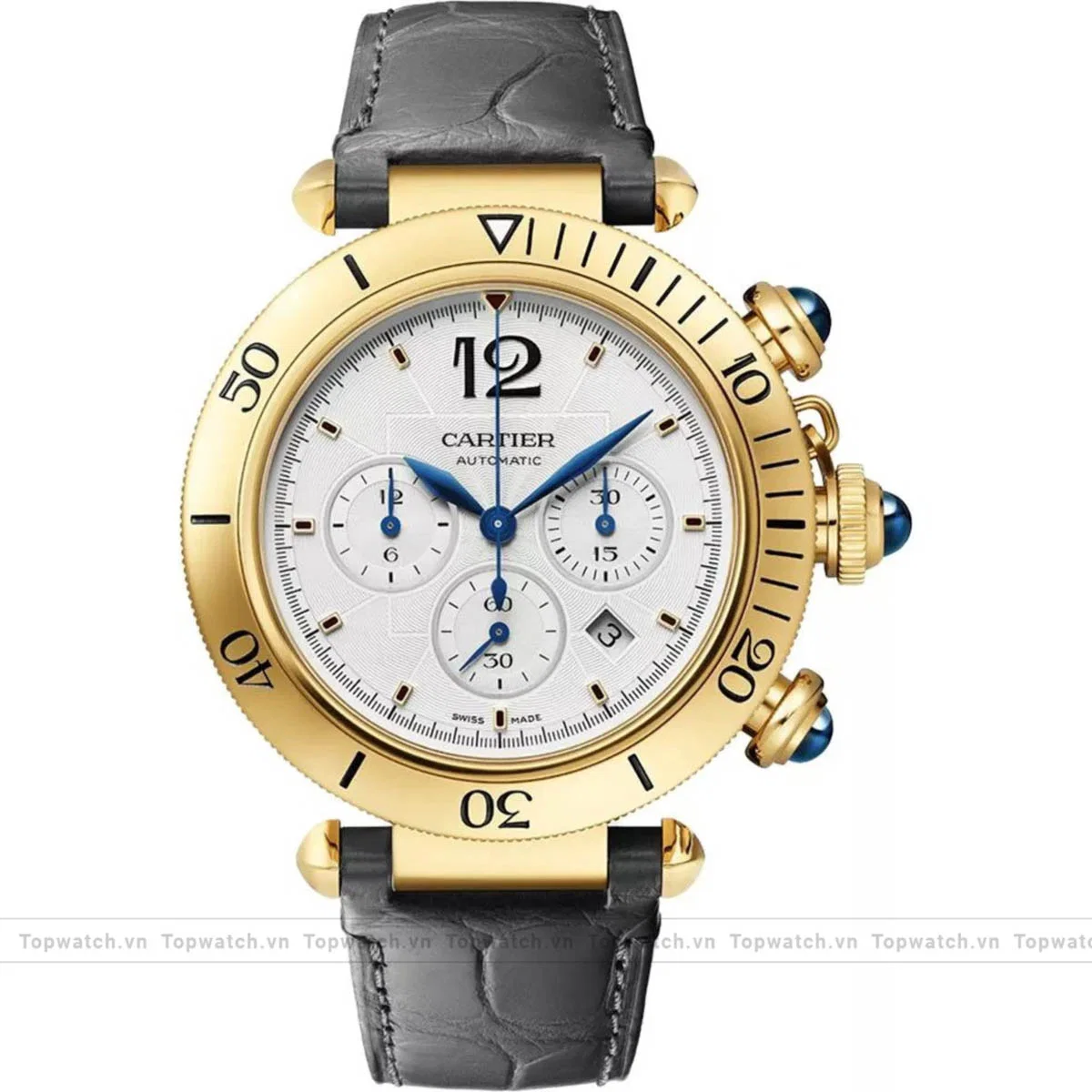 Cartier Pasha Automatic WGPA0017 Watch 41mm Cartier Pasha Automatic WGPA0017 Watch 41mm