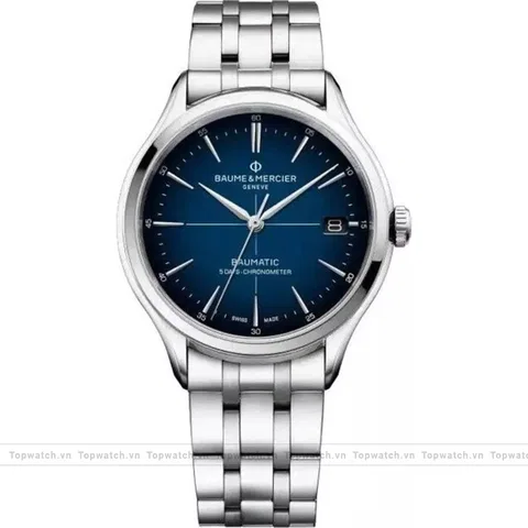Baume & Mercier Clifton 10468 Baumatic Watch 40mm