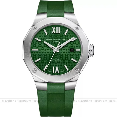 Baume & Mercier Riviera 104759 Green Watch 42mm