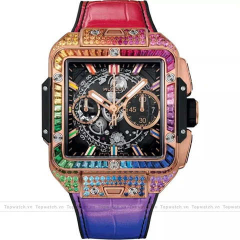 Hublot Square Bang 821.OX.0118.LR.0999 Watch 42mm