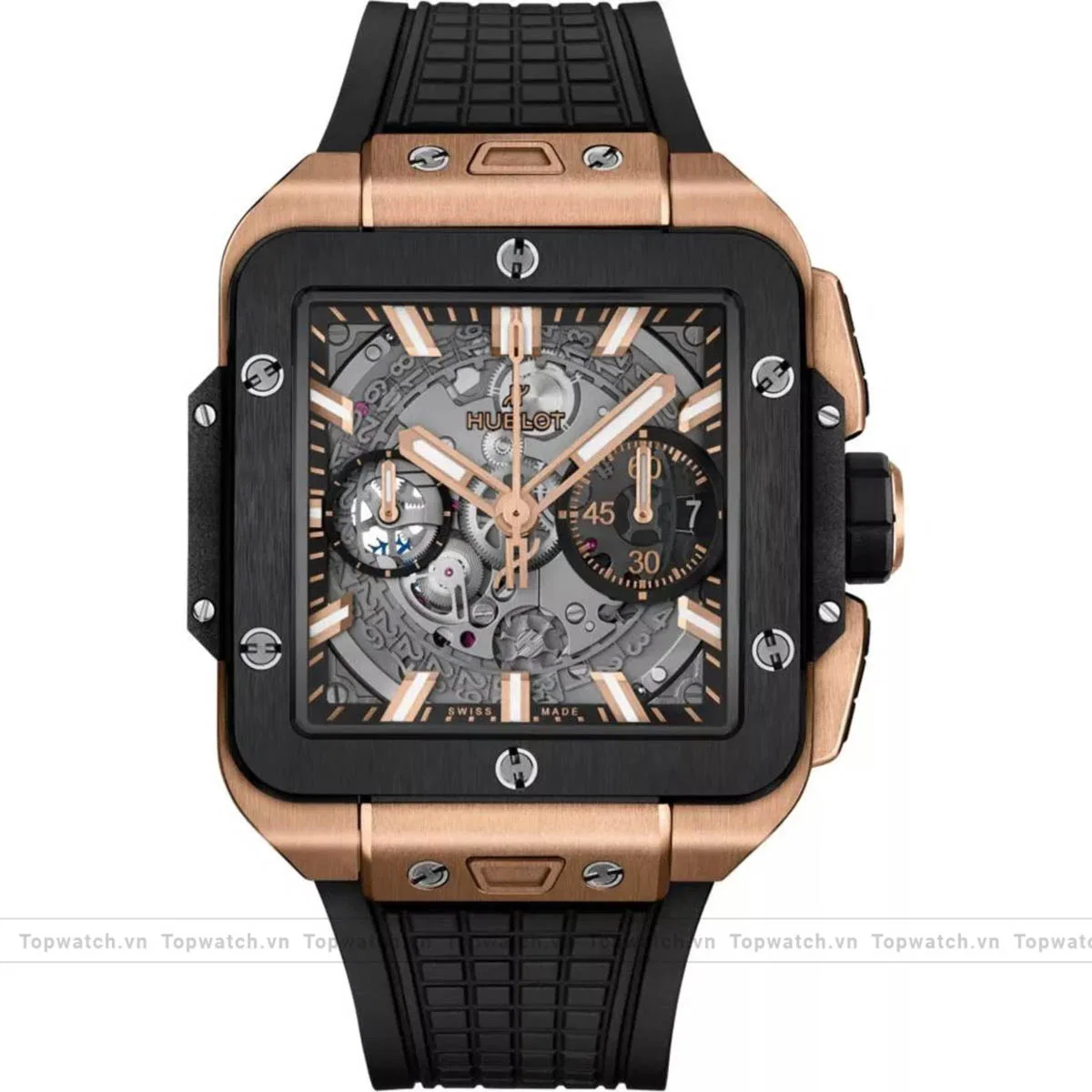 Hublot Square Bang Unico King Gold Ceramic 42mm Hublot Square Bang Unico King Gold Ceramic 42mm