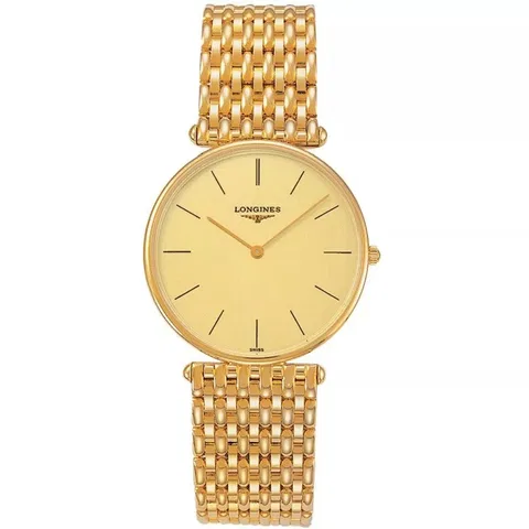 Longines Agassiz 18K L4.691.6.32.6 Watch 33mm