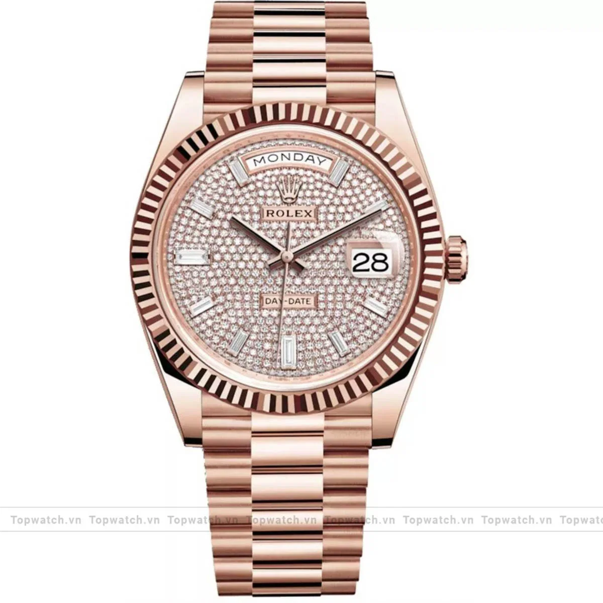 Rolex Day-Date m228235-0036 Everose Gold Mens Watch 40mm Rolex Day-Date m228235-0036 Everose Gold Mens Watch 40mm