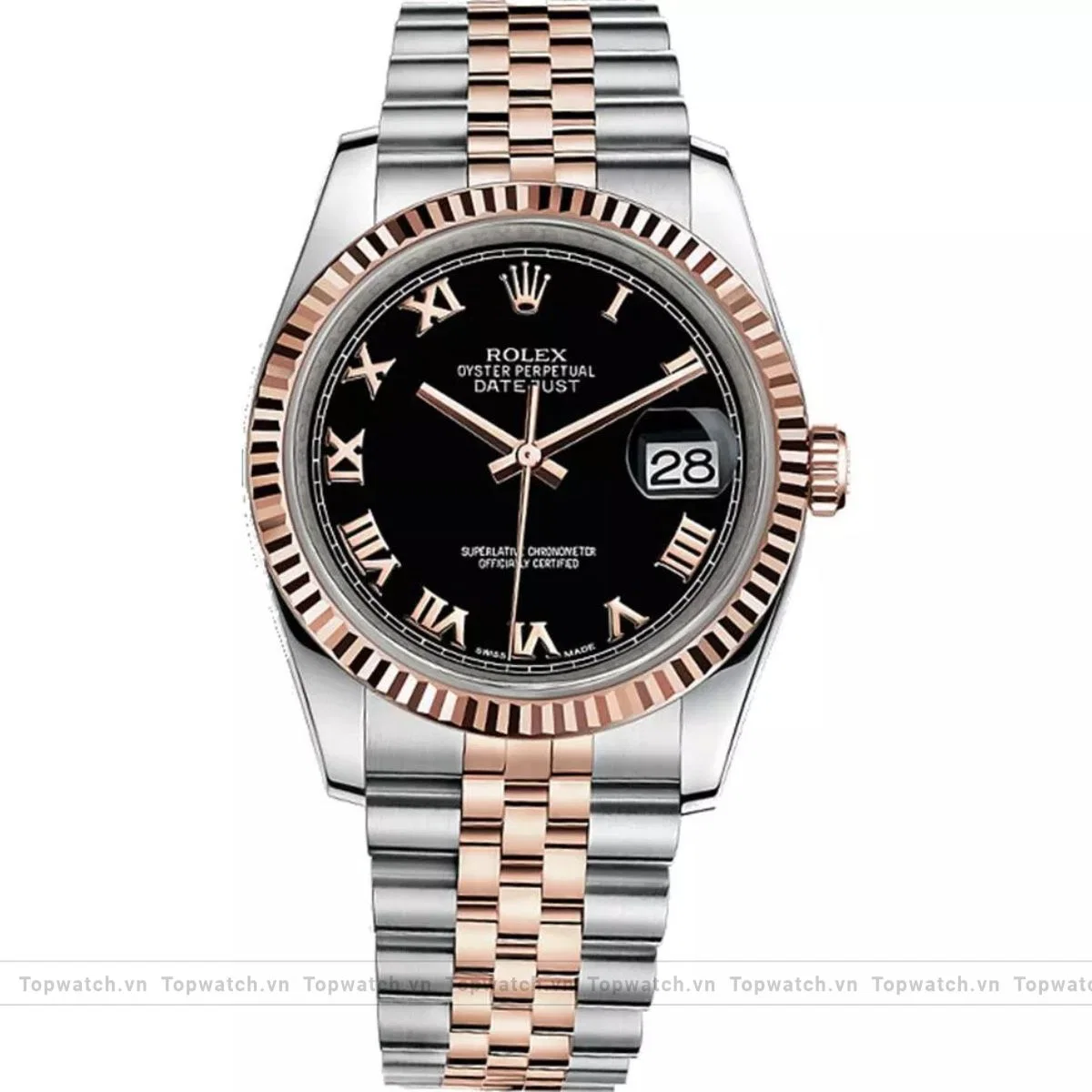 Rolex Oyster Perpetual 116231 Black Watch 36mm Rolex Oyster Perpetual 116231 Watch 36mm