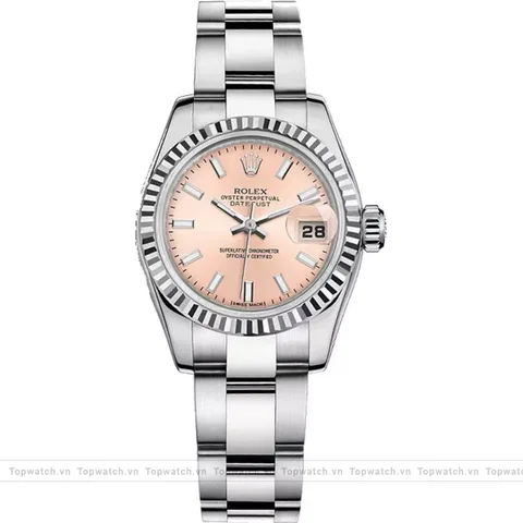 Rolex Oyster Perpetual 179174 Peach Watch 26mm
