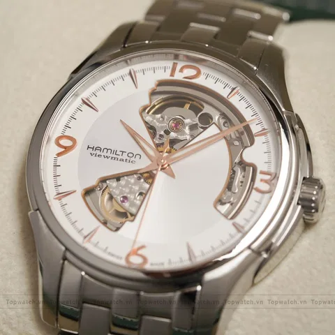 Đồng hồ Hamilton H32565155 Jazzmaster Open Heart