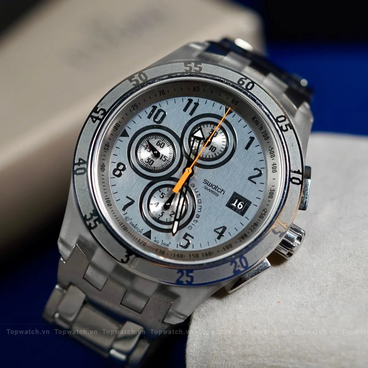 Đồng hồ Swatch Swiss automatic chronograph Đồng hồ Swatch Swiss automatic chronograph
