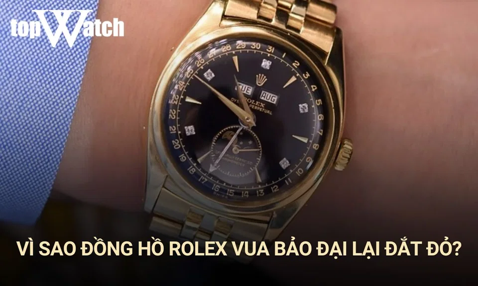 đồng hồ rolex của vua bảo đại