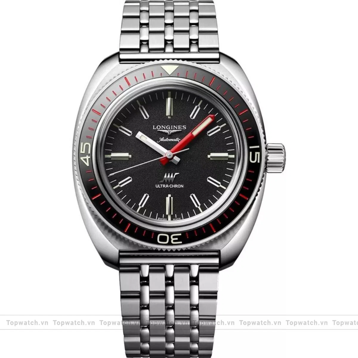 Longines Ultra-Chron Diver of 1968 L2.836.4.52.6 Watch 43mm Longines Ultra-Chron Diver of 1968 L2.836.4.52.6 Watch 43mm