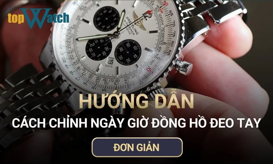 hướng dẫn cách chỉnh giờ đồng hồ