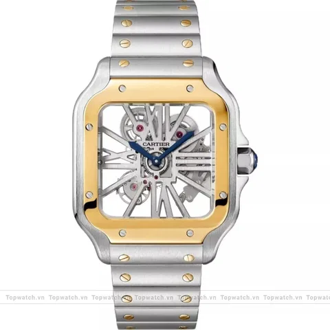 Cartier Santos De Cartier WHSA0012 Watch Set 39.8mm