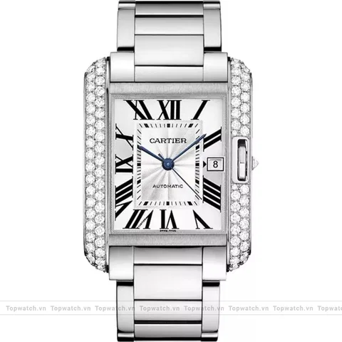 Cartier Tank Anglaise WT100010 Watch 47mmx36.2mm