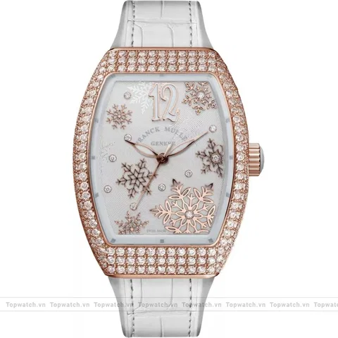 Franck Muller Vanguard Snowflake 18K Diamond 32mm