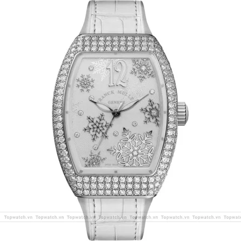 Franck Muller Vanguard Snowflake Diamond Watch 32mm
