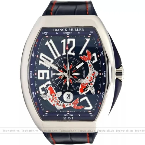 Franck Muller Vanguard Limited Edition KOI Watch 44mm
