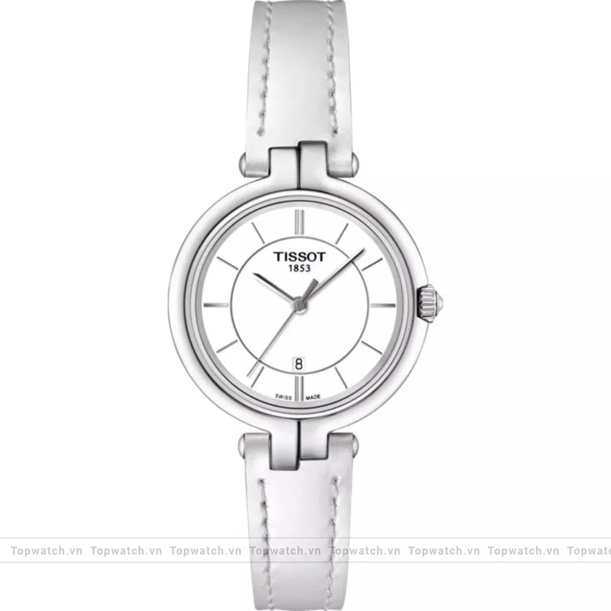 Tissot Flamingo T094.210.16.011.00 White Watch 26mm Tissot Flamingo T094.210.16.011.00 White Watch 26mm