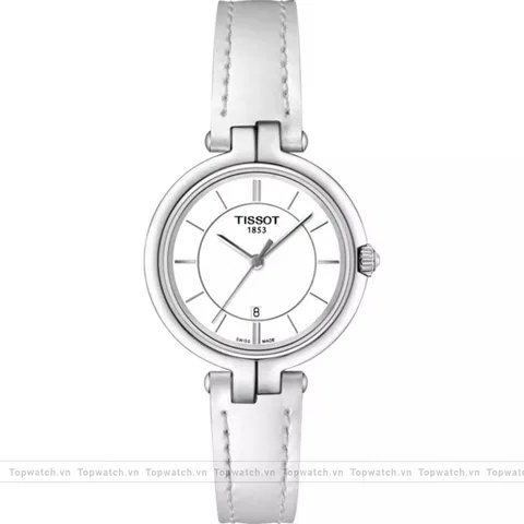Tissot Flamingo T094.210.16.011.00 White Watch 26mm