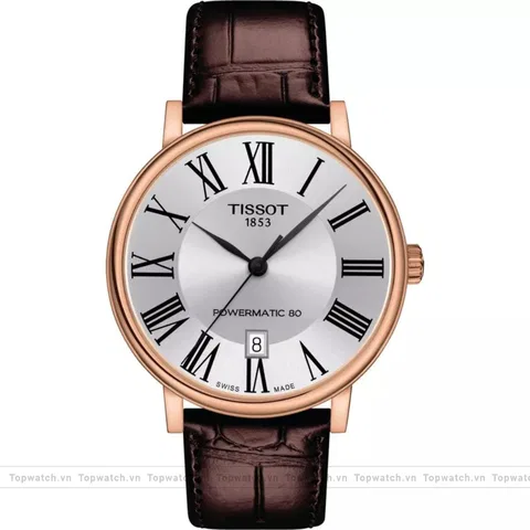 Tissot Carson Automatic Rose Gold - Tone Watch 40mm