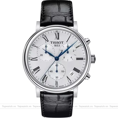 Tissot Carson T122.417.16.033.00 Premium Silver Watch 41mm