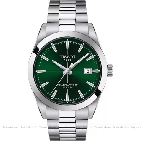 Tissot Gentleman T127.407.11.091.01 Powermatic 80 Watch 40mm