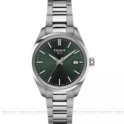 Tissot PR100 T150.210.11.091.00 Green-Tone Women's Watch 34mm