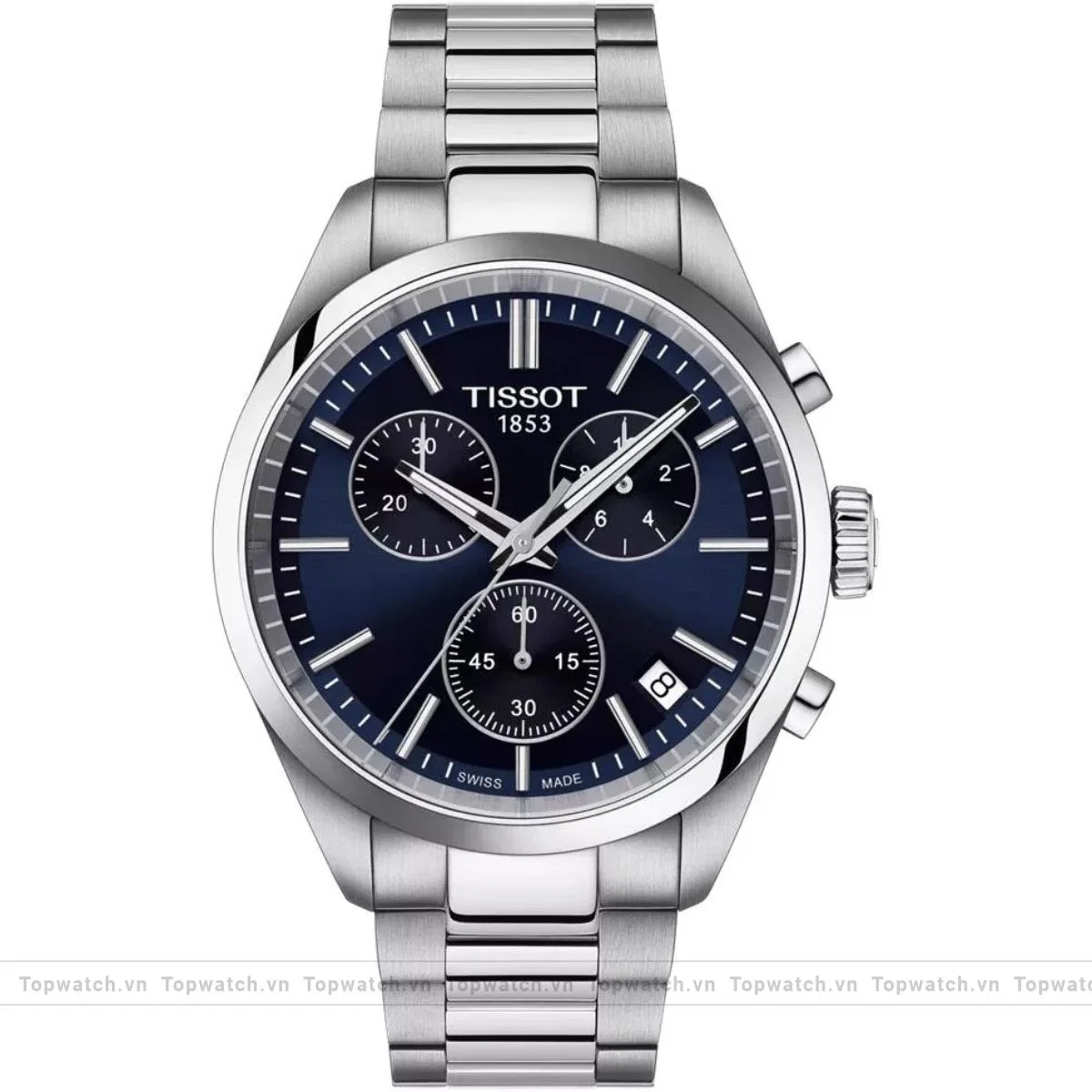 Tissot PR100 T150.417.11.041.00 Chronograph Silver-Tone Watch 40mm Tissot PR100 T150.417.11.041.00 Chronograph Silver-Tone Watch 40mm