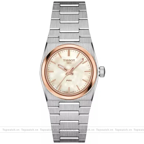 Tissot PRX T137.010.21.111.00 Yellow Rose Watch 25mm