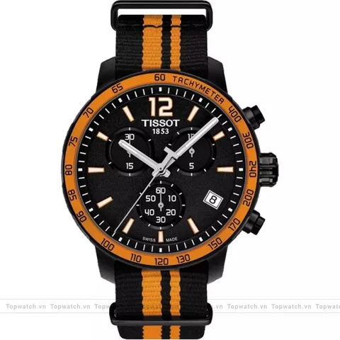 Tissot Quickster T095.417.37.057.00 Nato Watch 42mm