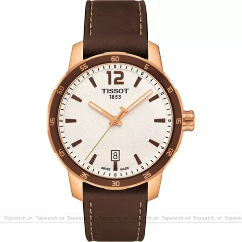 Tissot Quickster T095.410.36.037.00 Silver White Dial Watch 40mm