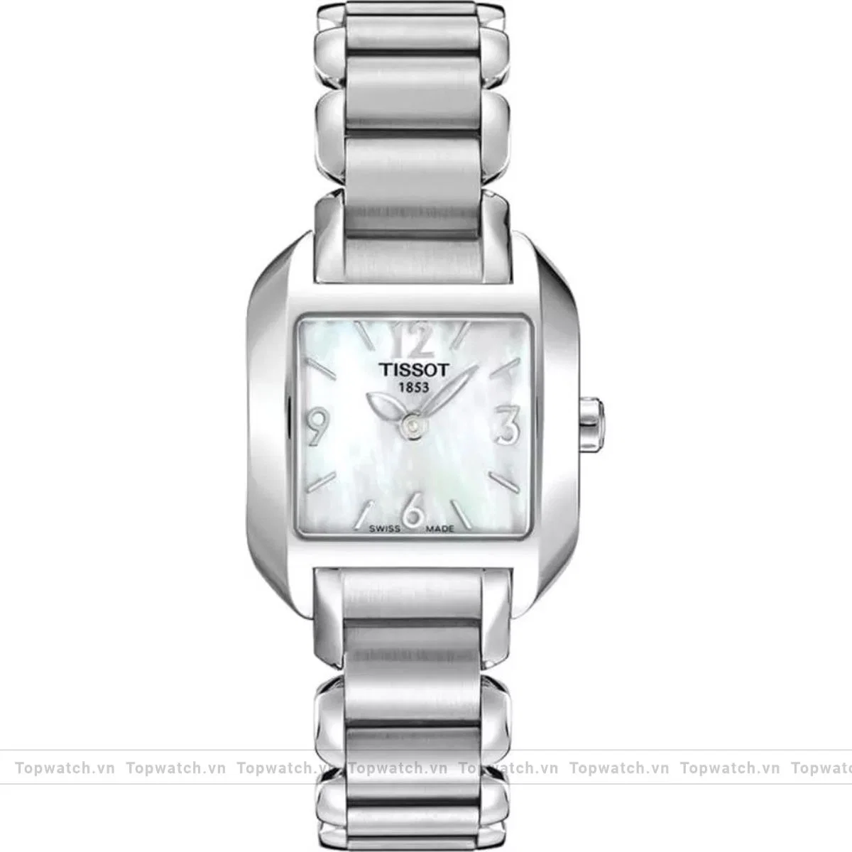 Tissot T-Wave Square T02.1.285.82 Watch 14mm Tissot T-Wave Square T02.1.285.82 Watch 14mm