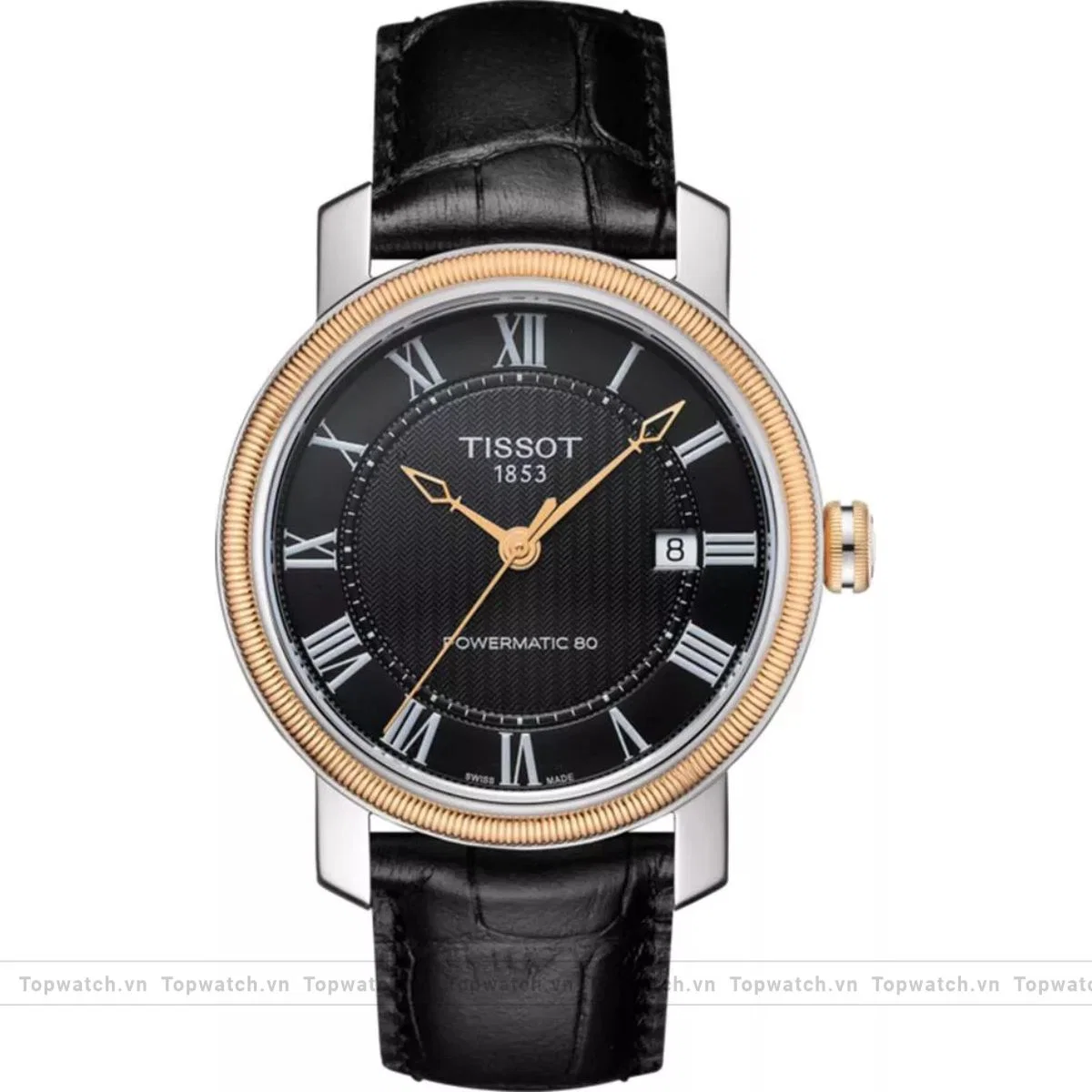 Tissot Bridgeport T097.407.26.053.00 Powermatic 80 Watch 40mm Tissot Bridgeport T097.407.26.053.00 Powermatic 80 Watch 40mm