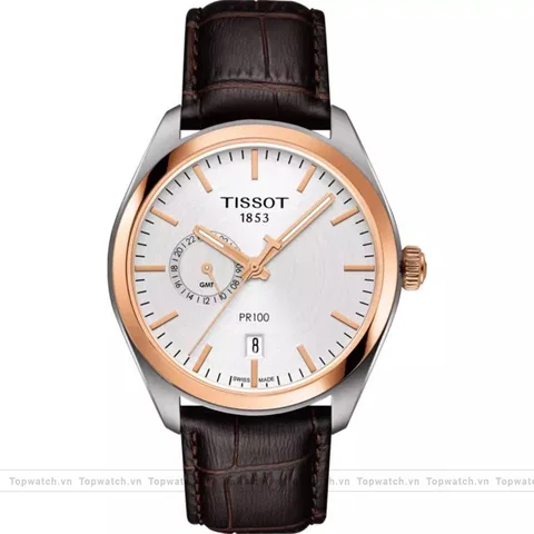 Tissot PR100 T101.452.26.031.00 Dual Watch 39mm