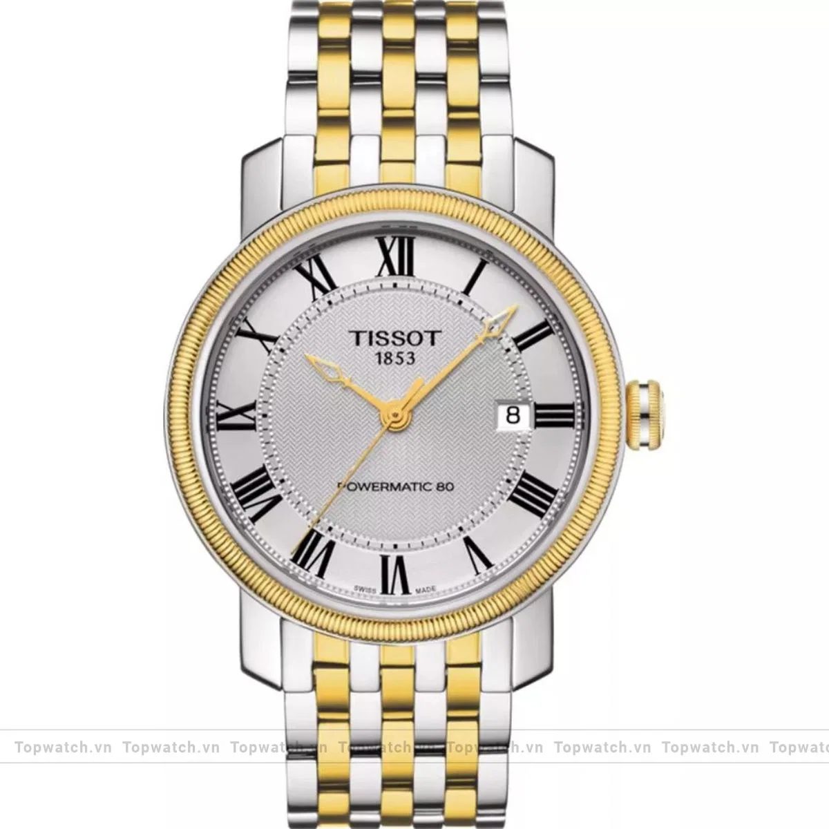 Tissot T-Classic Bridgeport T097.407.22.033.00 Powermatic 80 Watch 40mm Tissot T-Classic Bridgeport T097.407.22.033.00 Powermatic 80 Watch 40mm