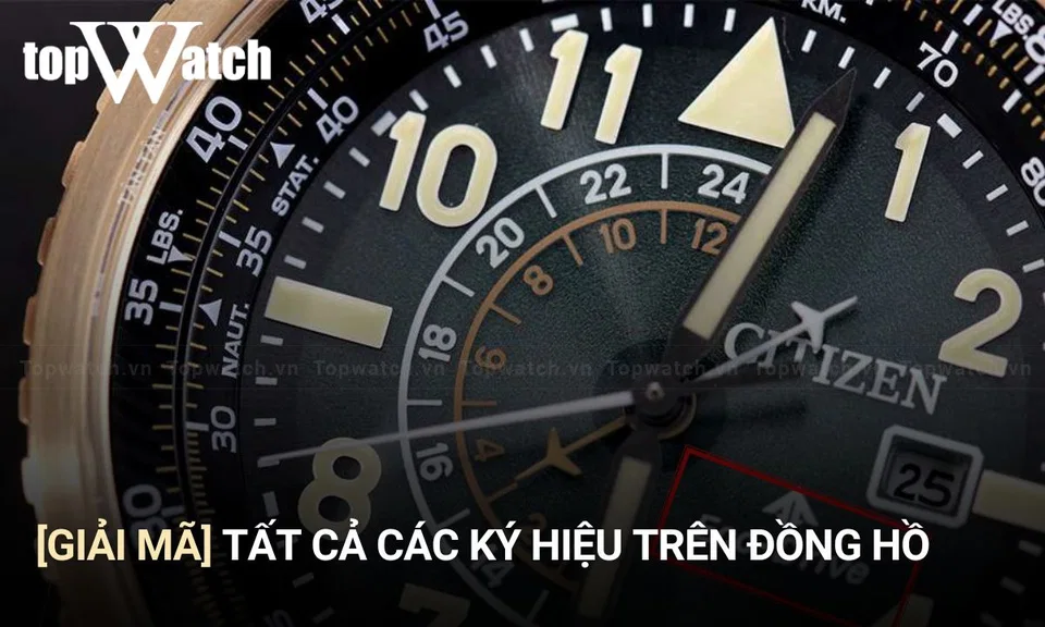tất tần tật về các ký hiệu trên đồng hồ đeo tay